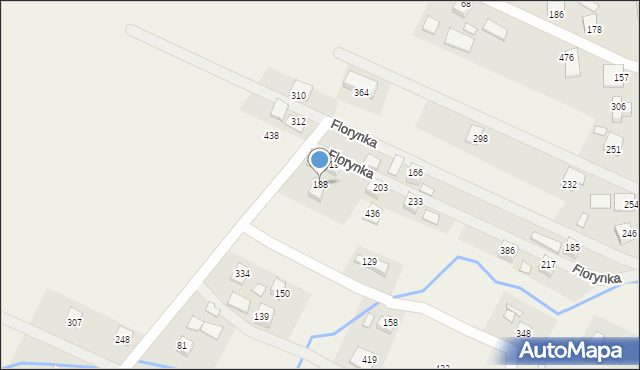 Florynka, Florynka, 188, mapa Florynka