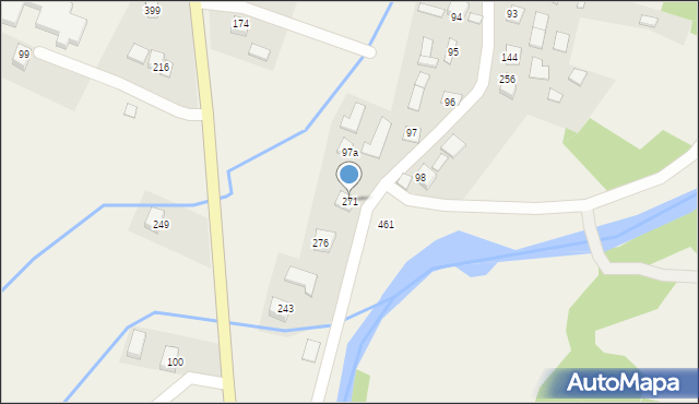 Florynka, Florynka, 271, mapa Florynka