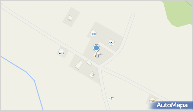 Florynka, Florynka, 345, mapa Florynka