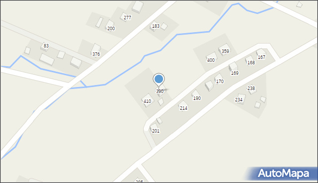 Florynka, Florynka, 390, mapa Florynka