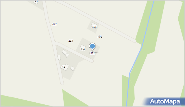 Florynka, Florynka, 431, mapa Florynka