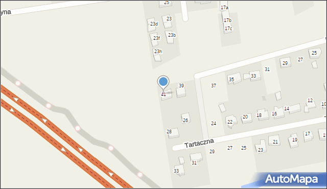 Bojano, Folwarczna, 41, mapa Bojano