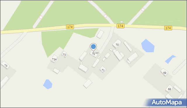 Folsztyn, Folsztyn, 72, mapa Folsztyn