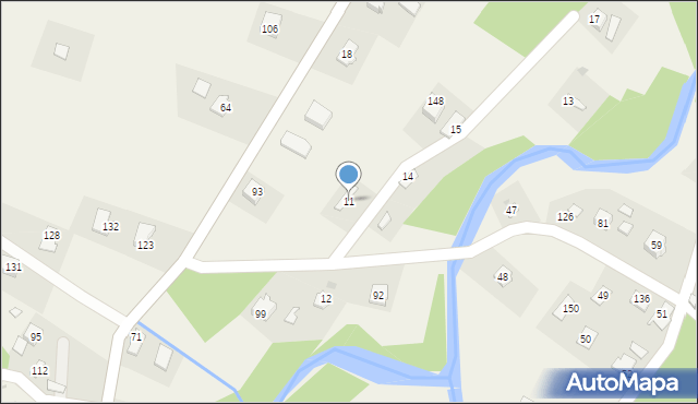 Folusz, Folusz, 11, mapa Folusz