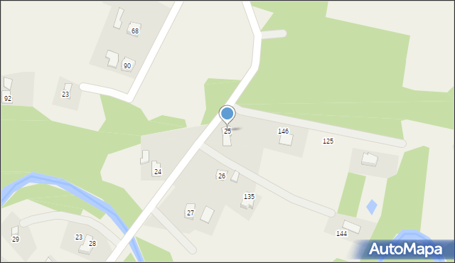 Folusz, Folusz, 25, mapa Folusz