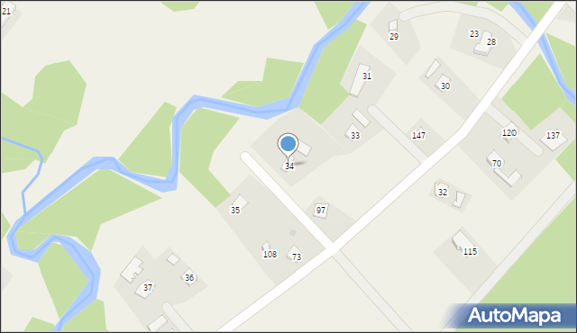 Folusz, Folusz, 34, mapa Folusz