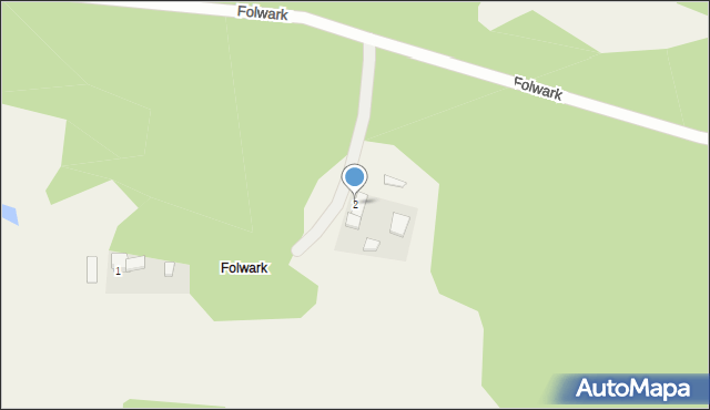 Folwark, Folwark, 2, mapa Folwark