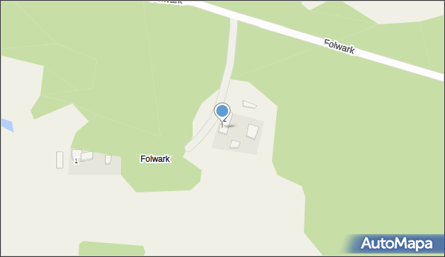 Folwark, Folwark, 3, mapa Folwark