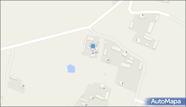 Folwarki, Folwarki, 11, mapa Folwarki