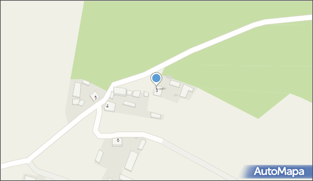 Folwarki, Folwarki, 3, mapa Folwarki