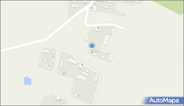 Folwarki, Folwarki, 7, mapa Folwarki