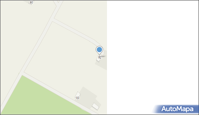 Folwarki Tylwickie, Folwarki Tylwickie, 92, mapa Folwarki Tylwickie