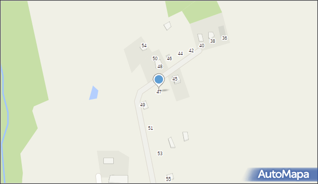 Fornetka, Fornetka, 47, mapa Fornetka