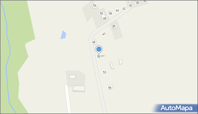 Fornetka, Fornetka, 51, mapa Fornetka