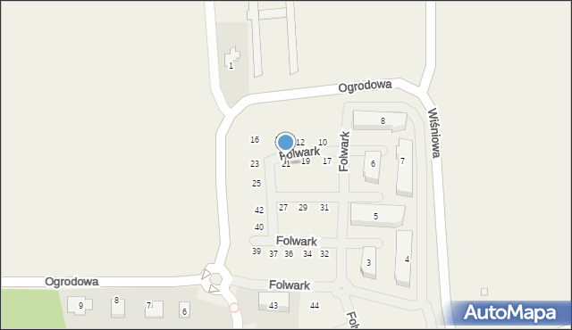 Jankowice, Folwark, 21, mapa Jankowice