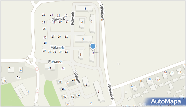 Jankowice, Folwark, 4, mapa Jankowice