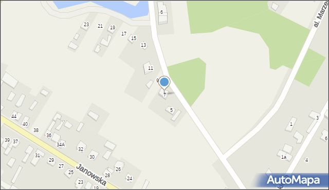 Łobaczew Mały, Forteczna, 7, mapa Łobaczew Mały