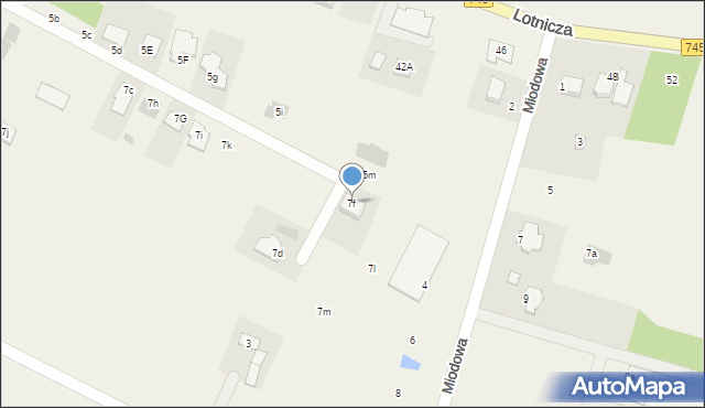 Masłów Pierwszy, Foliowa, 7f, mapa Masłów Pierwszy