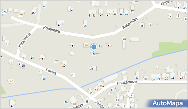 Miechów, Folusz, 2h, mapa Miechów