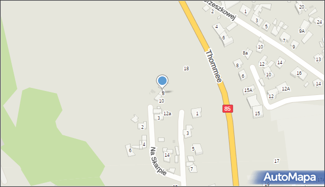 Nowy Dwór Mazowiecki, Forteczna, 8, mapa Nowy Dwór Mazowiecki