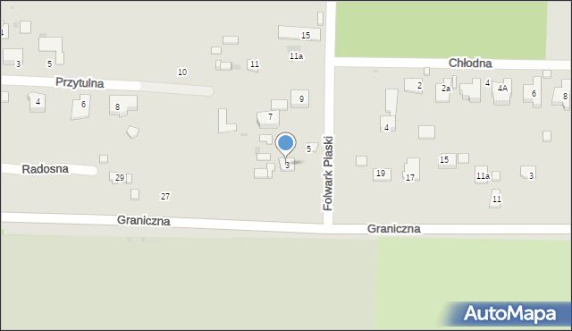 Ostrowiec Świętokrzyski, Folwark Piaski, 3, mapa Ostrowiec Świętokrzyski