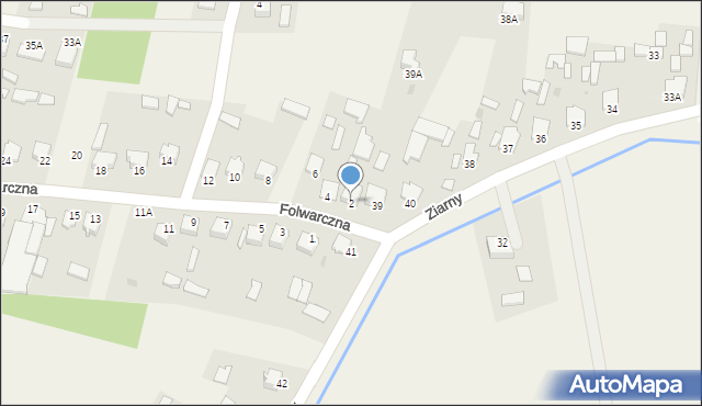 Pysznica, Folwarczna, 2, mapa Pysznica