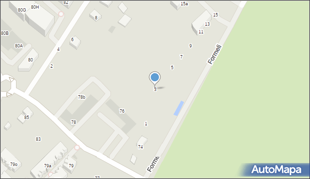 Rumia, Formeli Apolinarego, 3, mapa Rumia