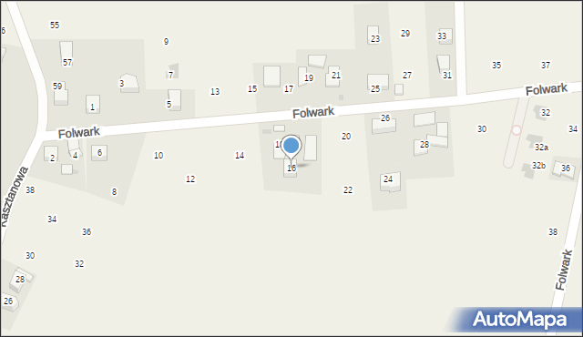 Wilków, Folwark, 16, mapa Wilków