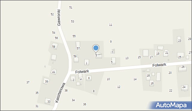 Wilków, Folwark, 3, mapa Wilków