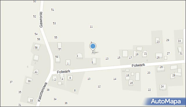 Wilków, Folwark, 7, mapa Wilków