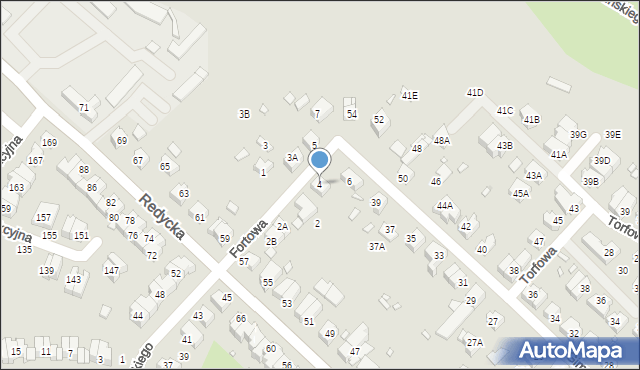 Wrocław, Fortowa, 4, mapa Wrocławia