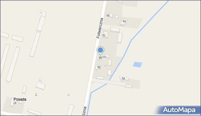 Wronowice, Folwarczna, 60, mapa Wronowice