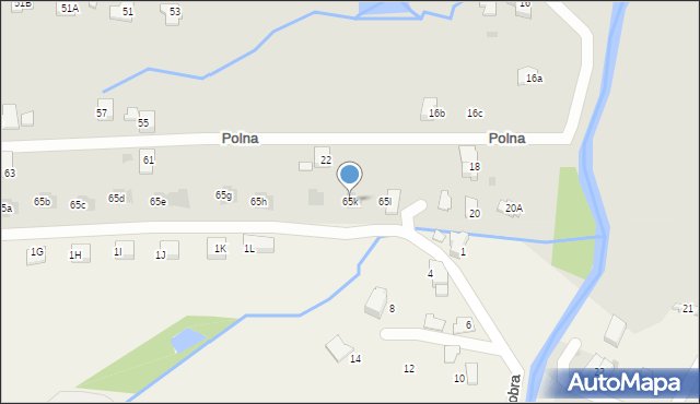 Andrychów, Franciszka Żwirki i Stanisława Wigury, 65k, mapa Andrychów