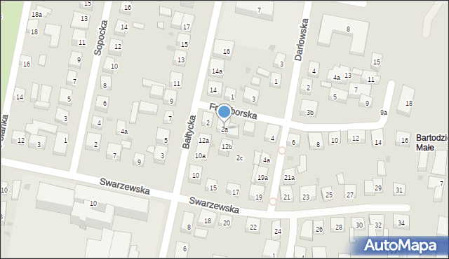 Bydgoszcz, Fromborska, 2a, mapa Bydgoszczy