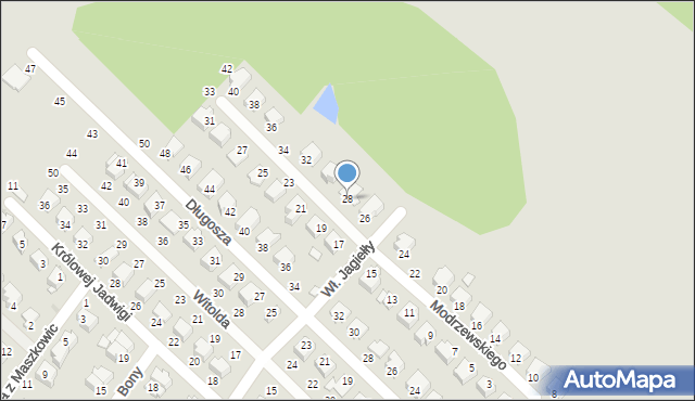 Dęblin, Frycza-Modrzewskiego Andrzeja, 28, mapa Dęblin