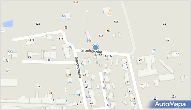 Elbląg, Freta, 57, mapa Elbląga