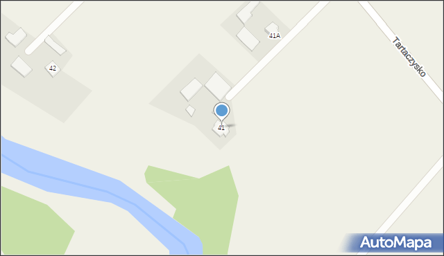 Frącki, Frącki, 41, mapa Frącki