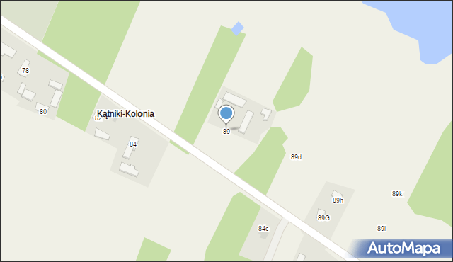 Franciszków, Franciszków, 89, mapa Franciszków