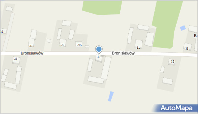 Franciszków, Franciszków, 30, mapa Franciszków