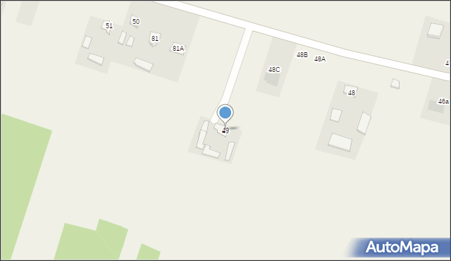 Franciszków, Franciszków, 49, mapa Franciszków