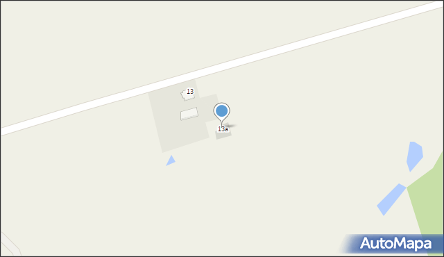 Franciszkowo, Franciszkowo, 13a, mapa Franciszkowo