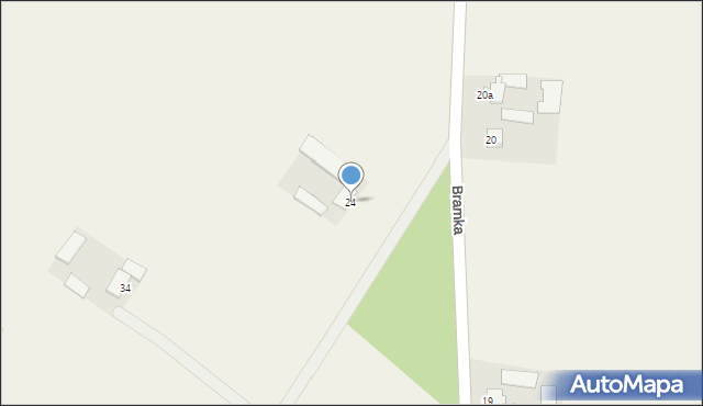 Franciszkowo, Franciszkowo, 24, mapa Franciszkowo