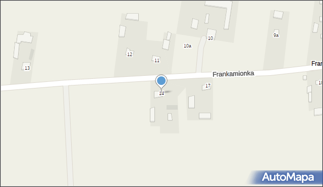 Frankamionka, Frankamionka, 14, mapa Frankamionka