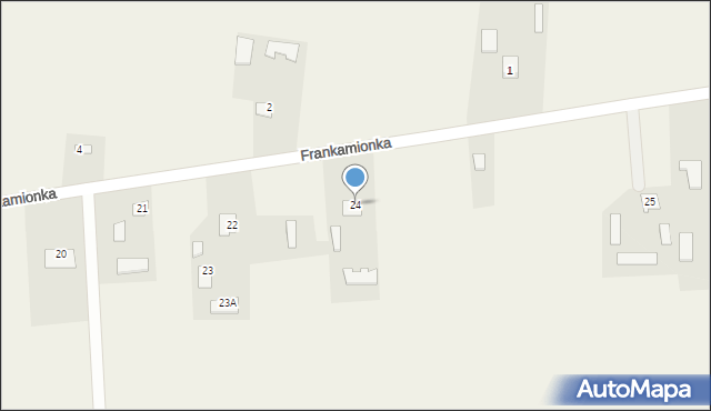 Frankamionka, Frankamionka, 24, mapa Frankamionka