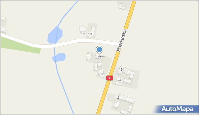 Franklinów, Franklinów, 15, mapa Franklinów