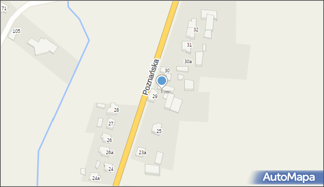 Franklinów, Franklinów, 29a, mapa Franklinów