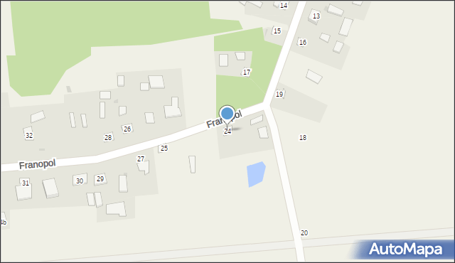 Franopol, Franopol, 24, mapa Franopol