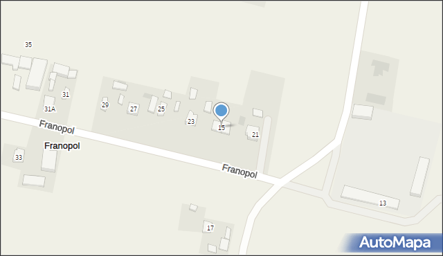Franopol, Franopol, 15, mapa Franopol