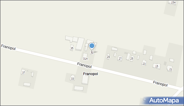 Franopol, Franopol, 31, mapa Franopol