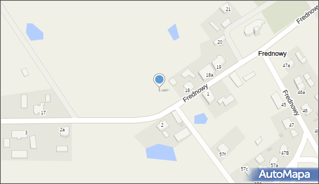 Frednowy, Frednowy, 18b, mapa Frednowy